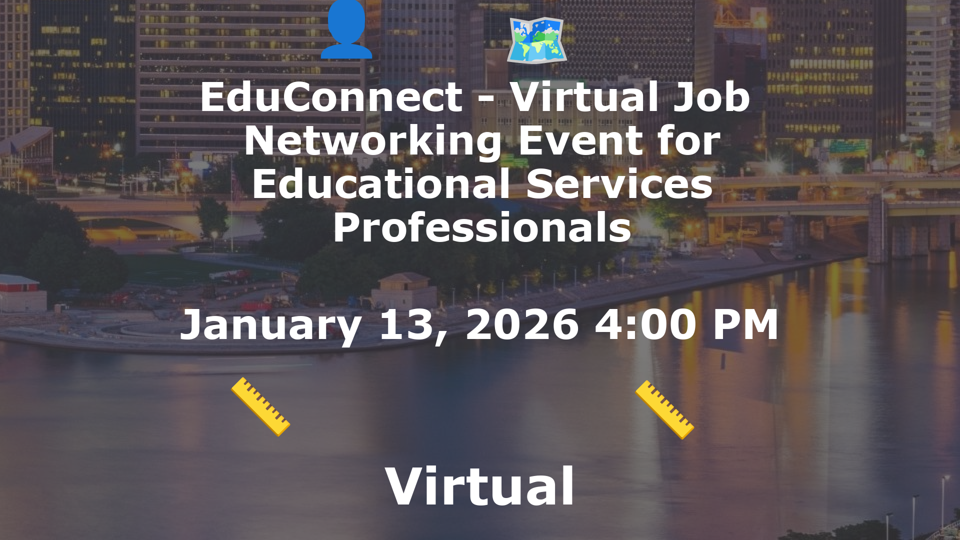 EduConnect - Virtual Job  Networking Event for Educational Services Professionals event image